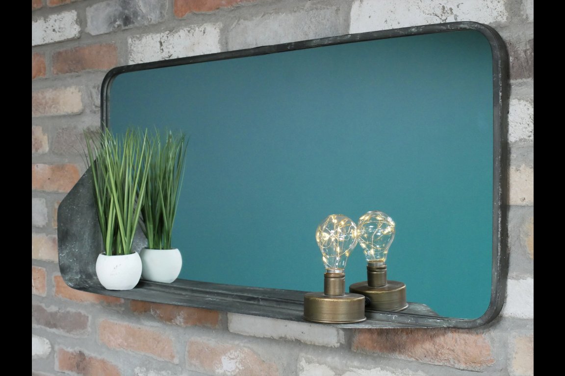 Mirror With Shelf