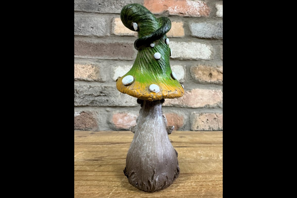 Set Of Four Mushroom People