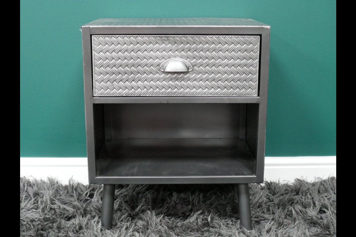 Industrial Bedside Cabinet