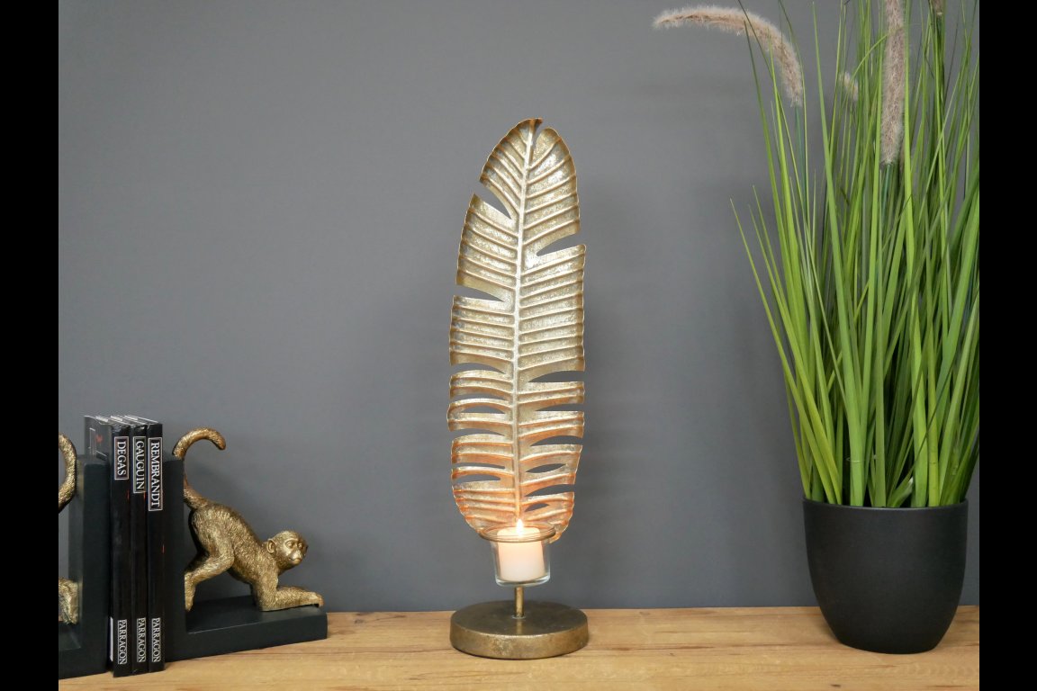 Leaf Candle Holder