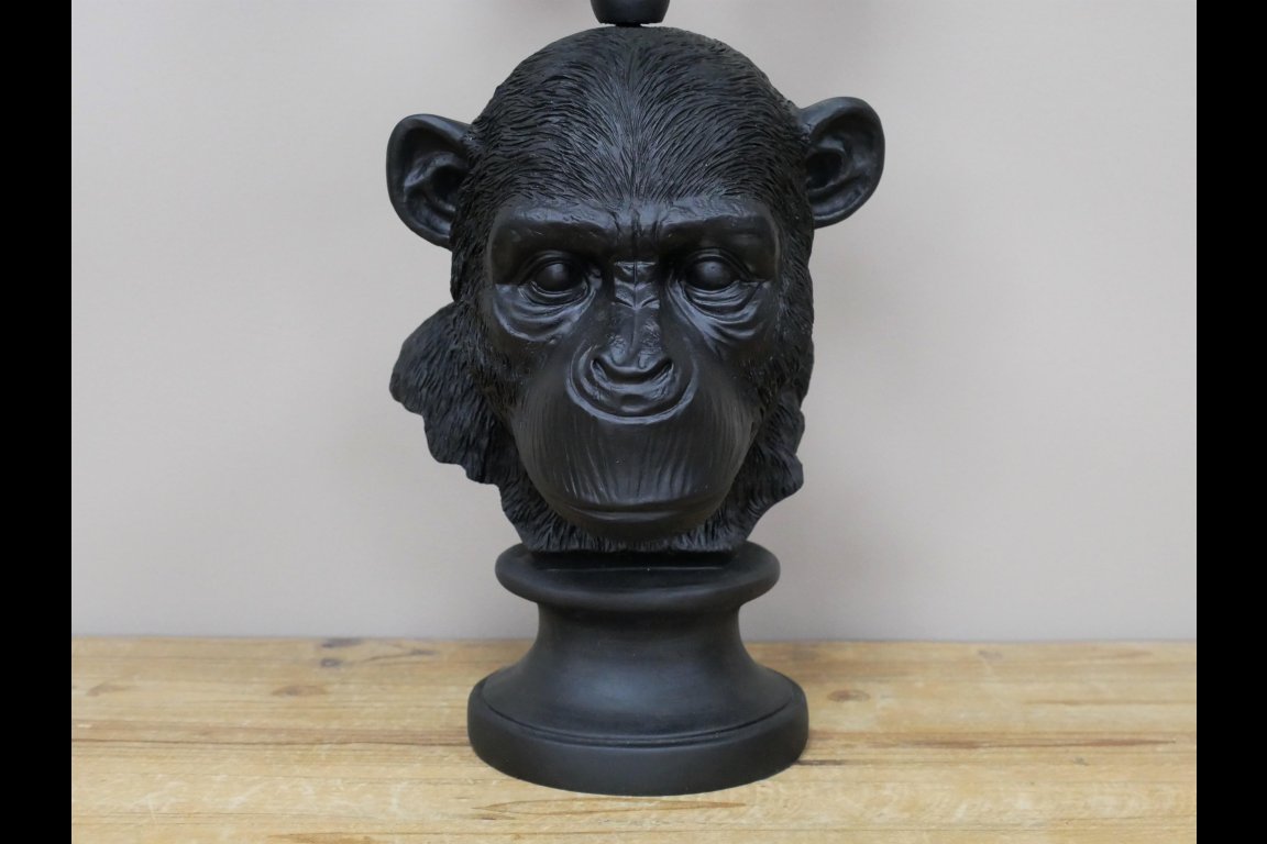 Monkey Head Candle Holder