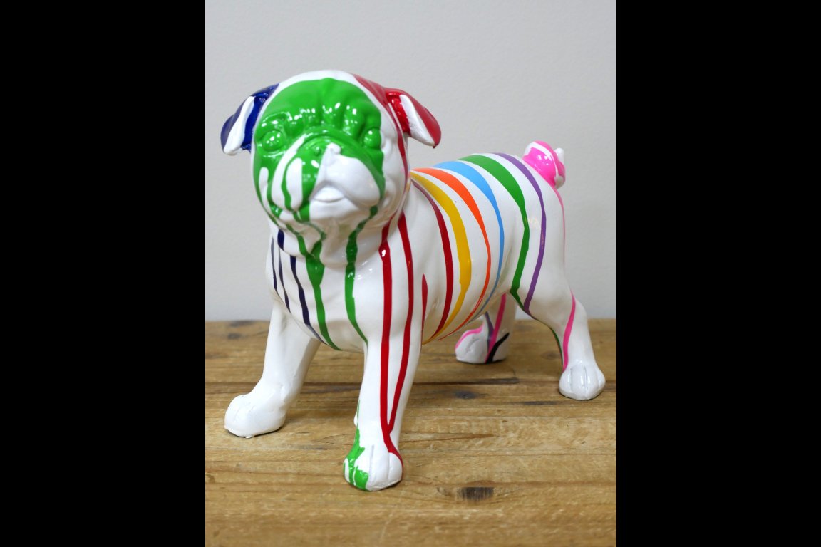Dog With Stripes