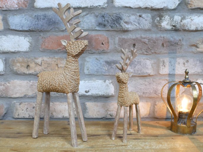 Set Of Two Stags