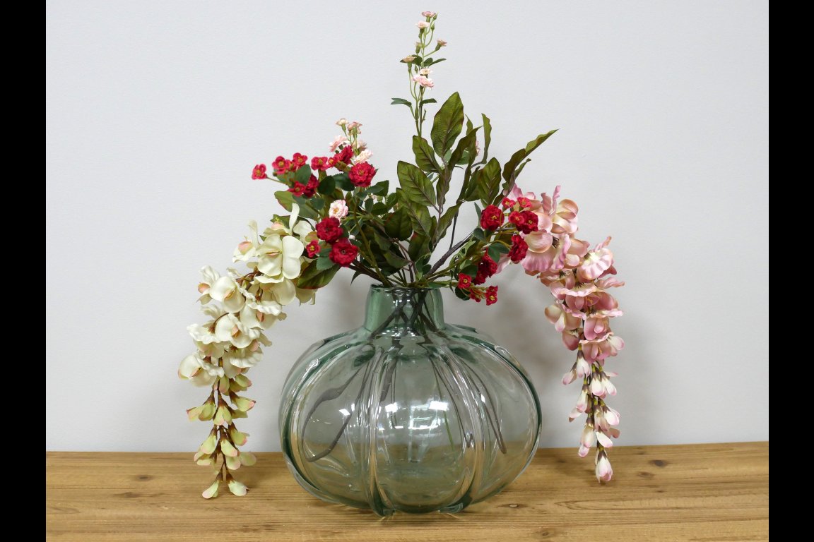 Light Green Glass Vase