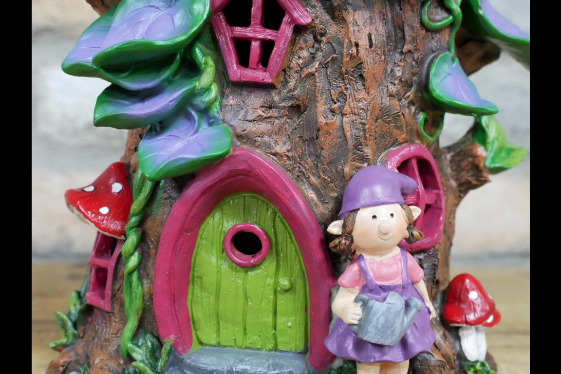 Fairy House With Solar Light