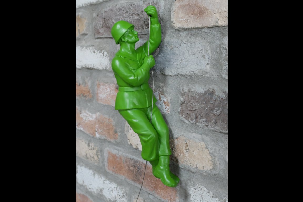 Set Of 2 Hanging Toy Soldiers