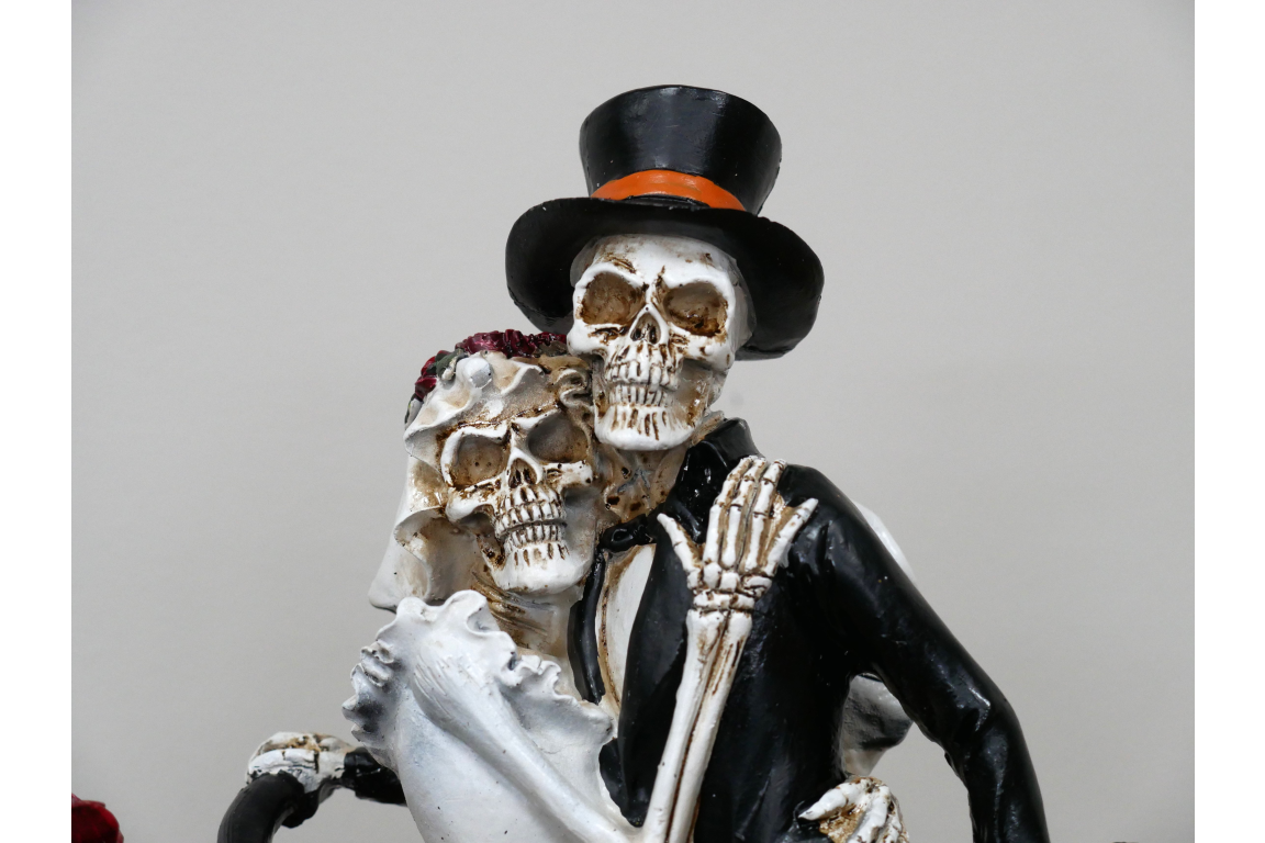 Skeletons On Bike
