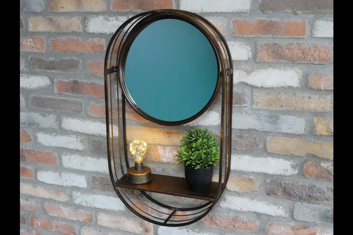 Mirror With Shelf