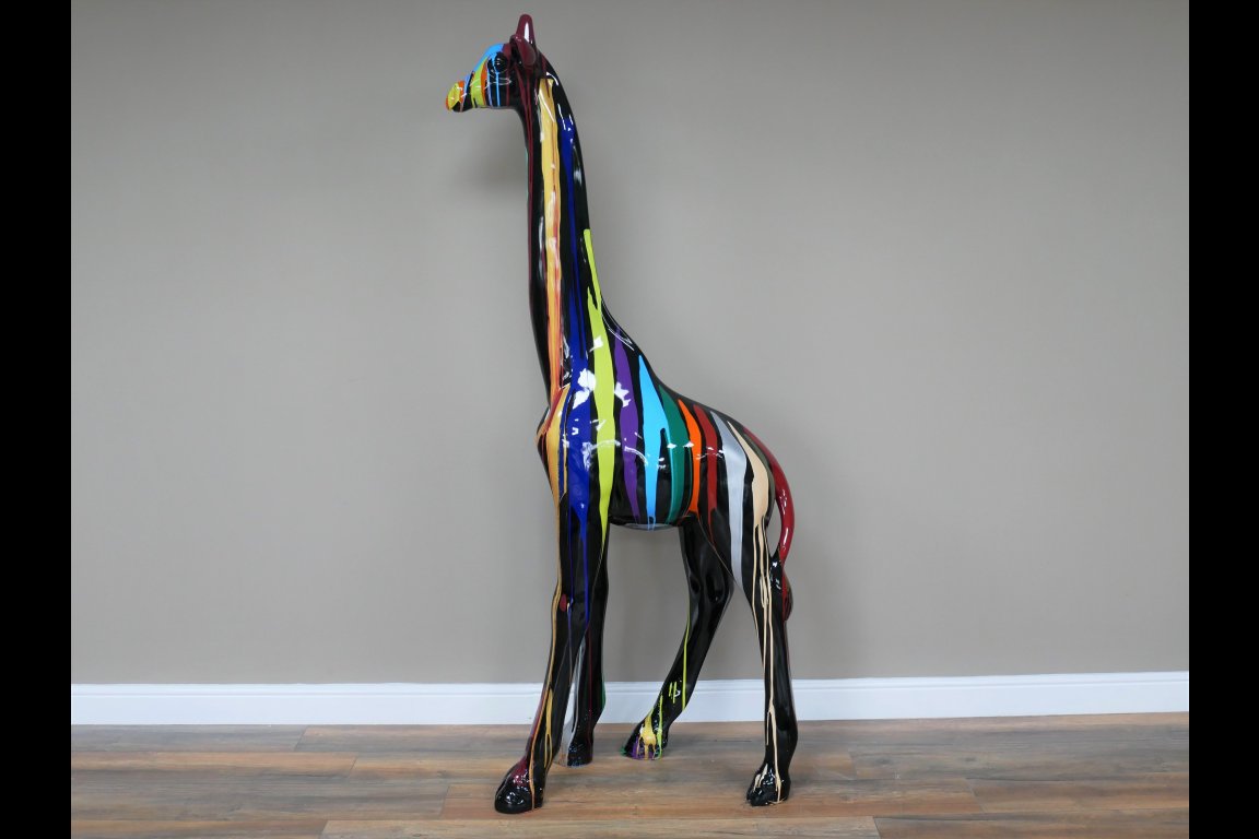Large Multi Colour Giraffe