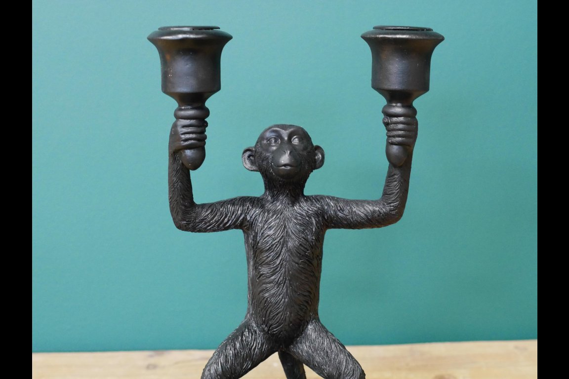 Monkey Candle Holder