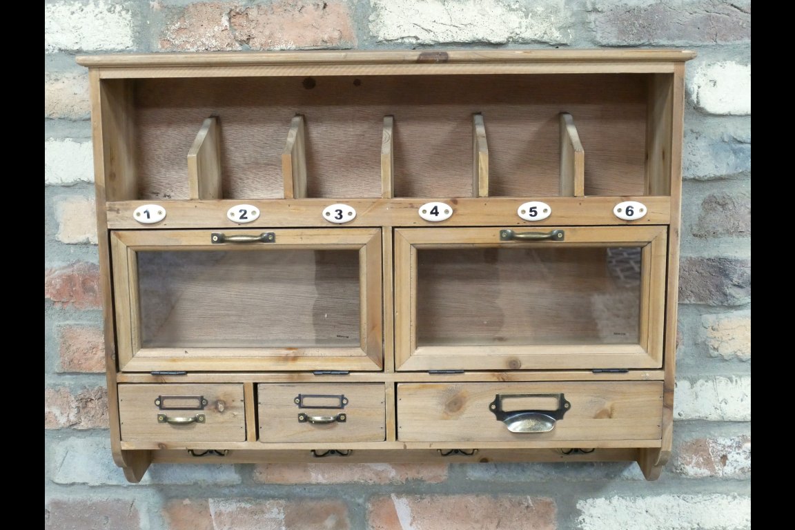 Wall Unit With Hooks