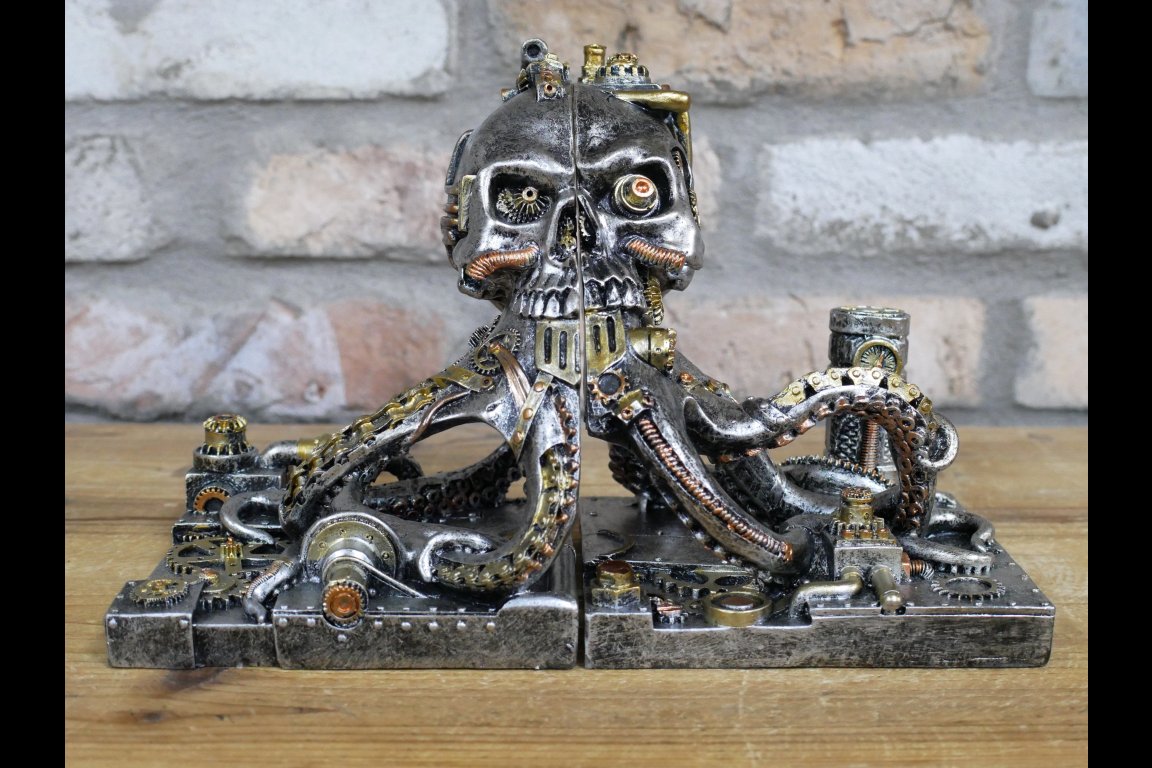 Steampunk Bookends