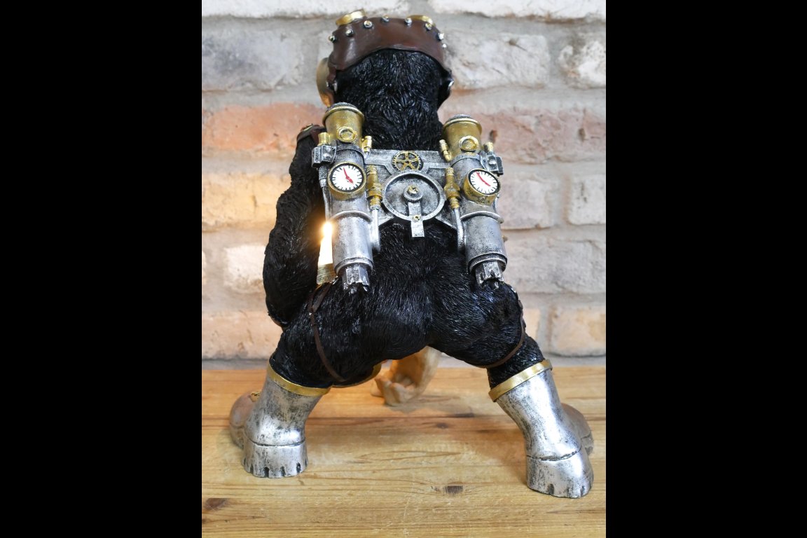 Steampunk Monkey Light
