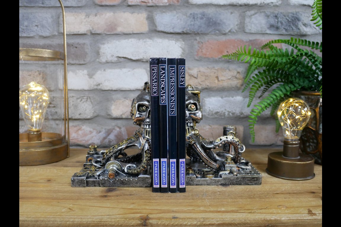 Steampunk Bookends