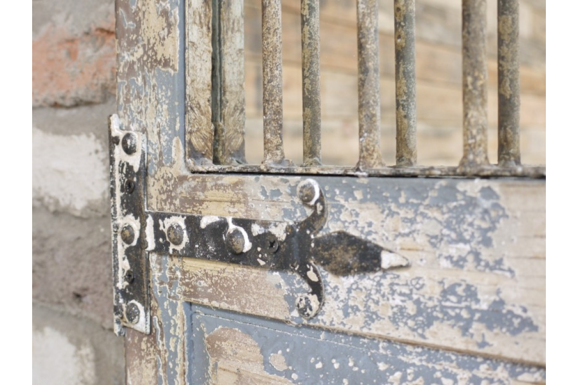Large Rustic Door Mirror