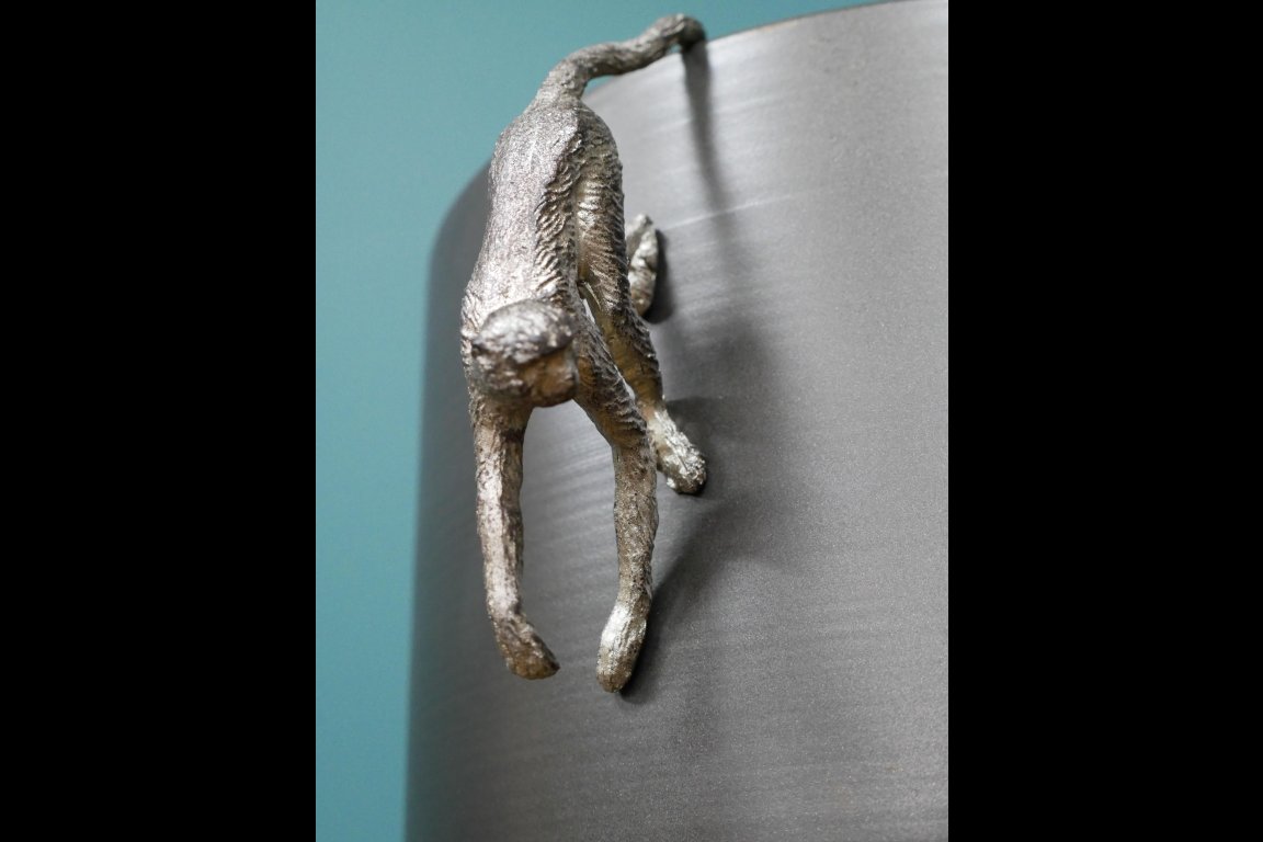 Set Of 2 Monkey Pot Hangers