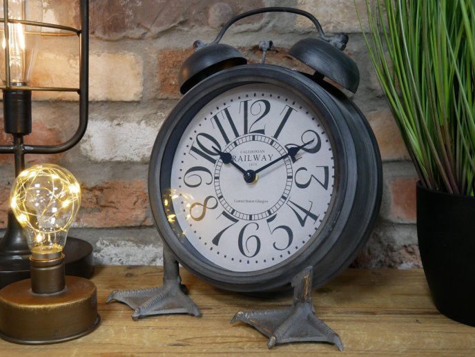 Clock With Feet