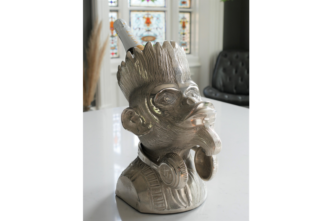 Monkey Head Wine Holder