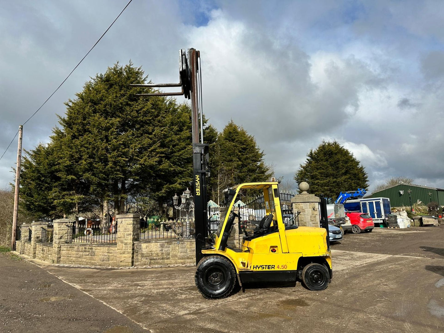Hyster H4.50XM 4.5 Ton Twin Wheeled Diesel Forklift