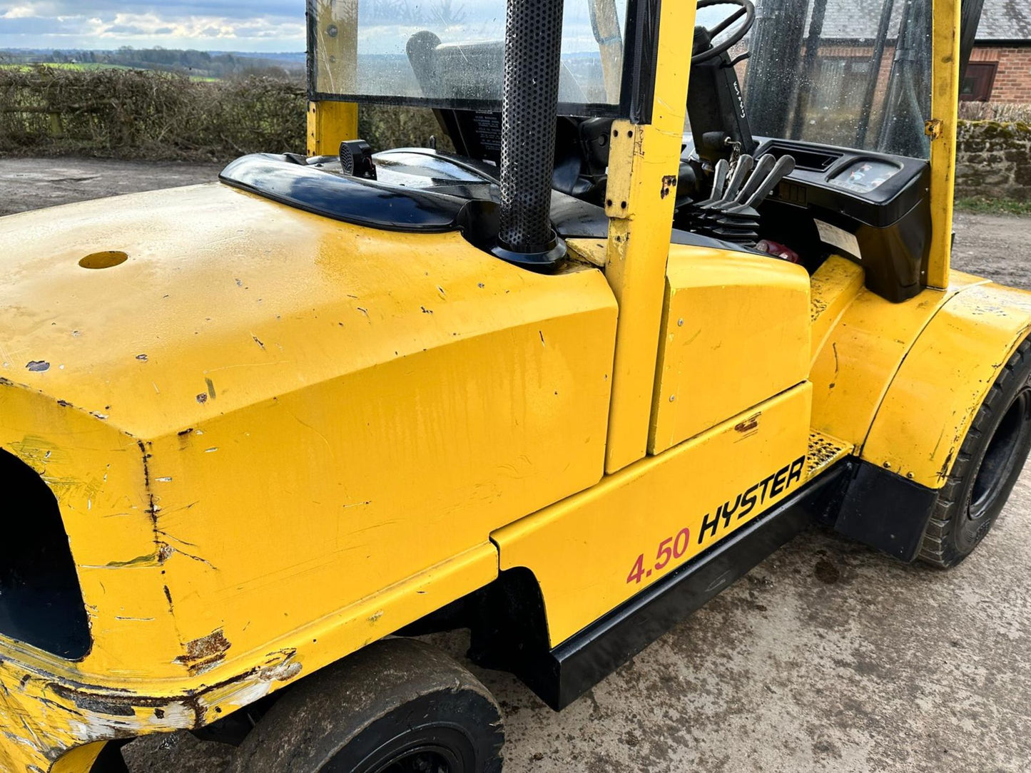 Hyster H4.50XM 4.5 Ton Twin Wheeled Diesel Forklift