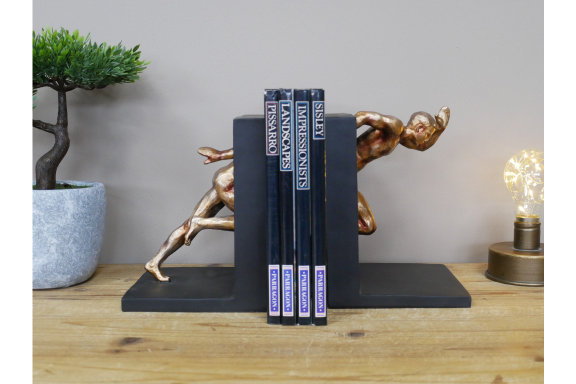 Running Bookends