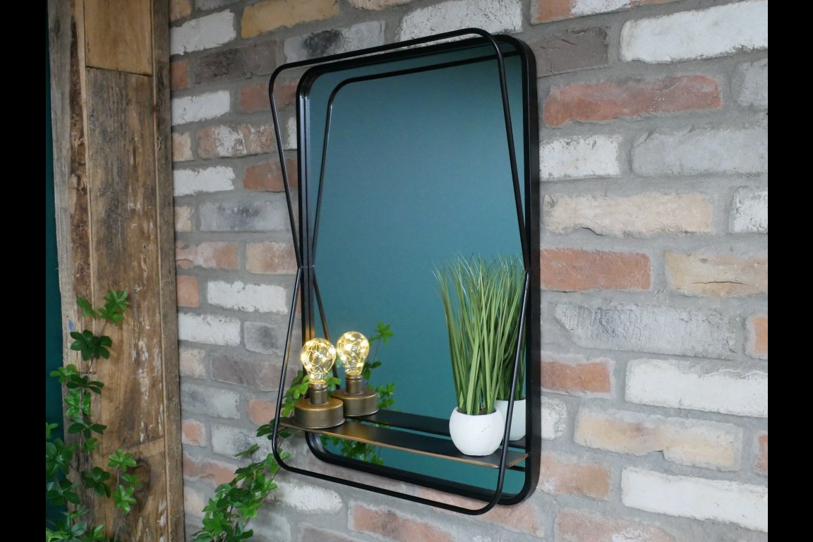 Mirror With Shelf