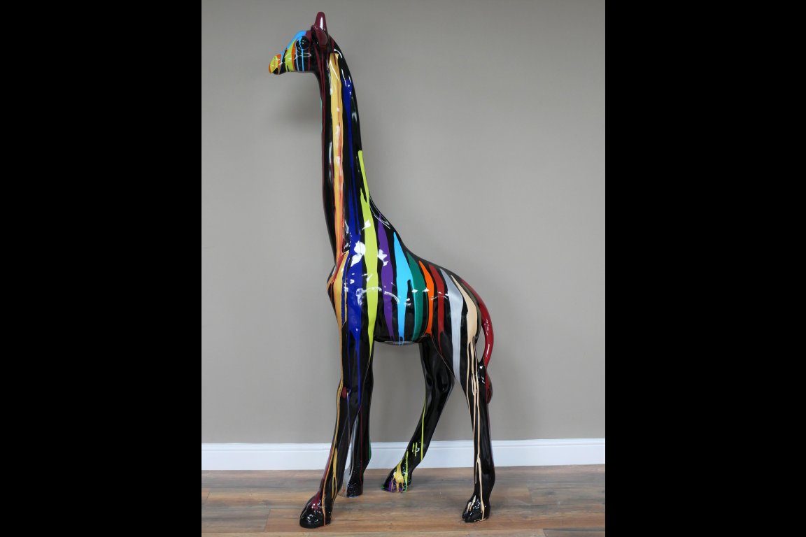 Large Multi Colour Giraffe