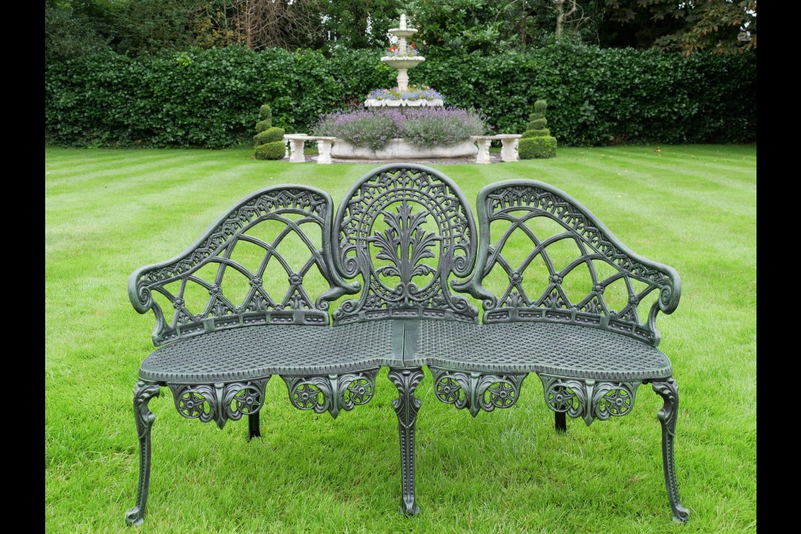 Aluminium Bench - Green Finish
