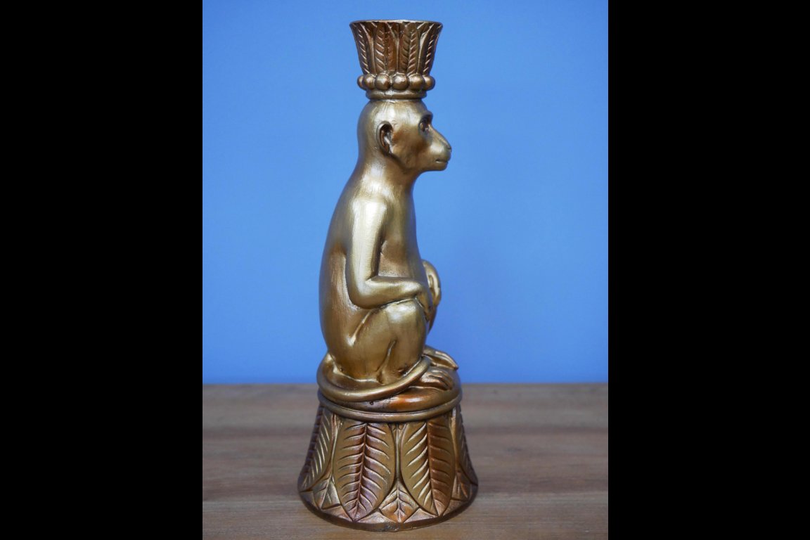 Monkey Candle Holder