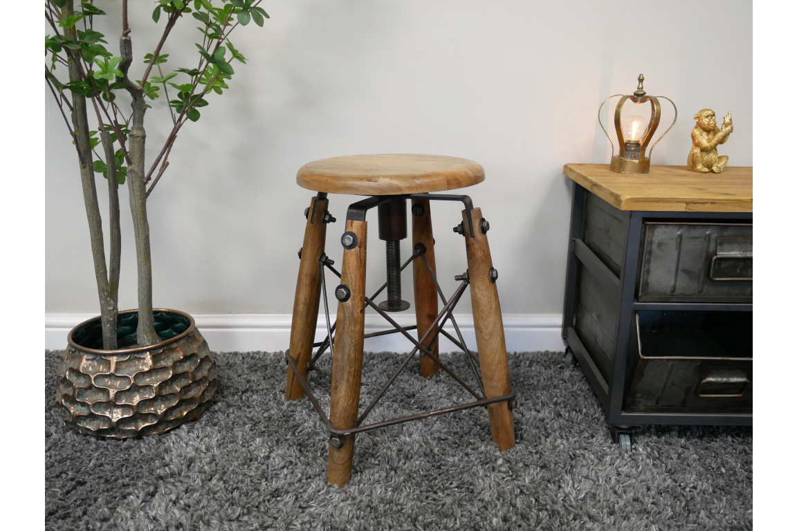 Adjustable Industrial Stool