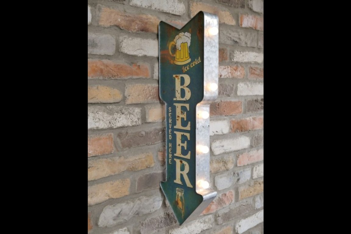 Beer Light Up Sign