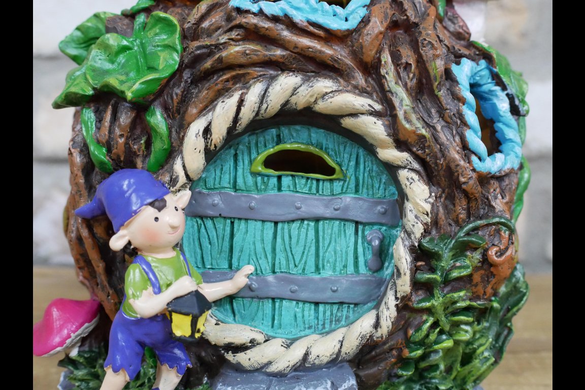 Fairy House With Solar Light