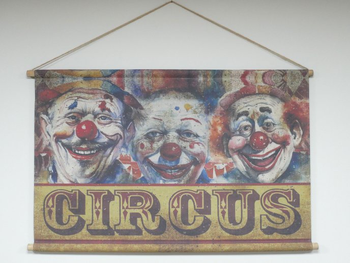 Wall Art - Clowns