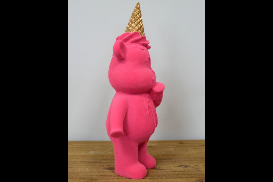 Bear With Ice Cream On Head