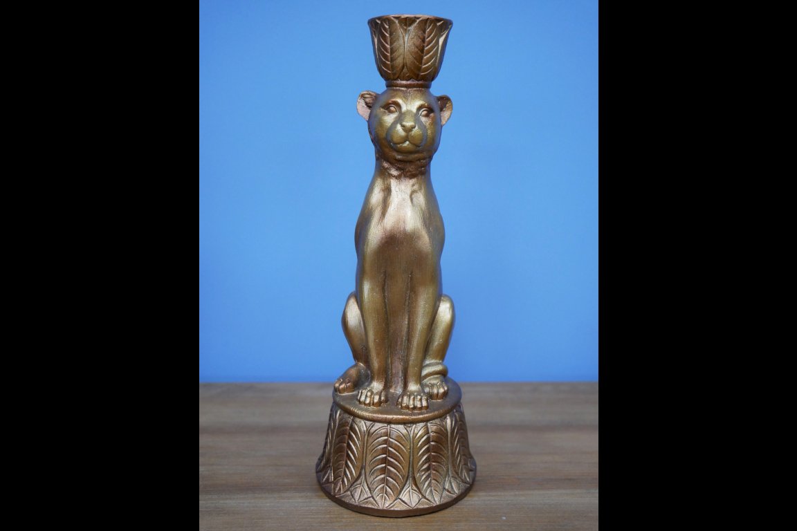 Leopard Candle Holder