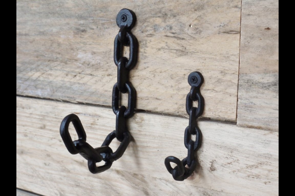 Chain Coat Hook - Small