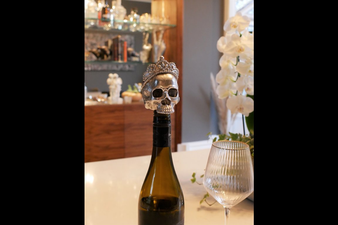 Skull Wine Stopper