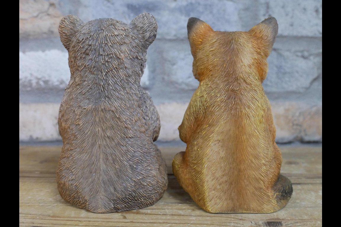 Bear & Fox Bookends