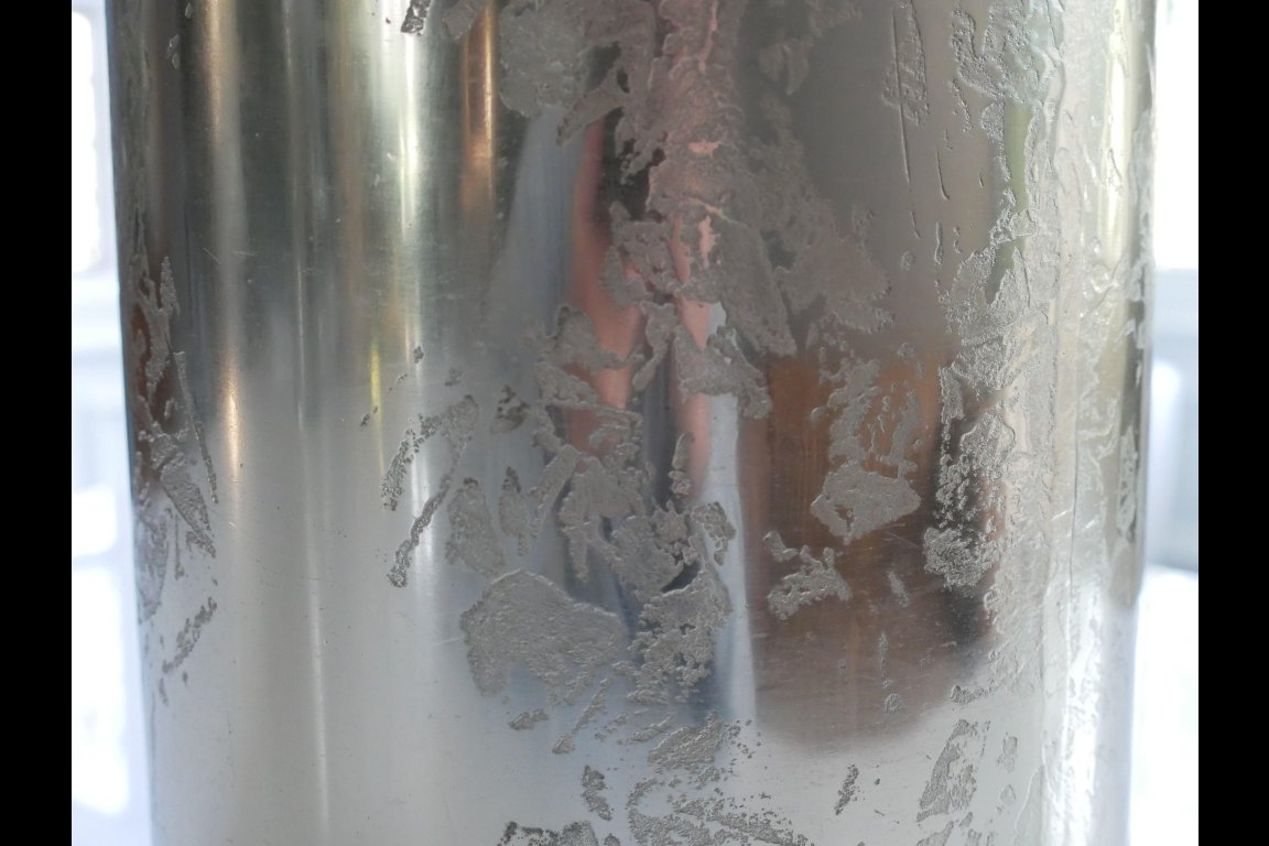 Aluminium Vase - Small (Gold)