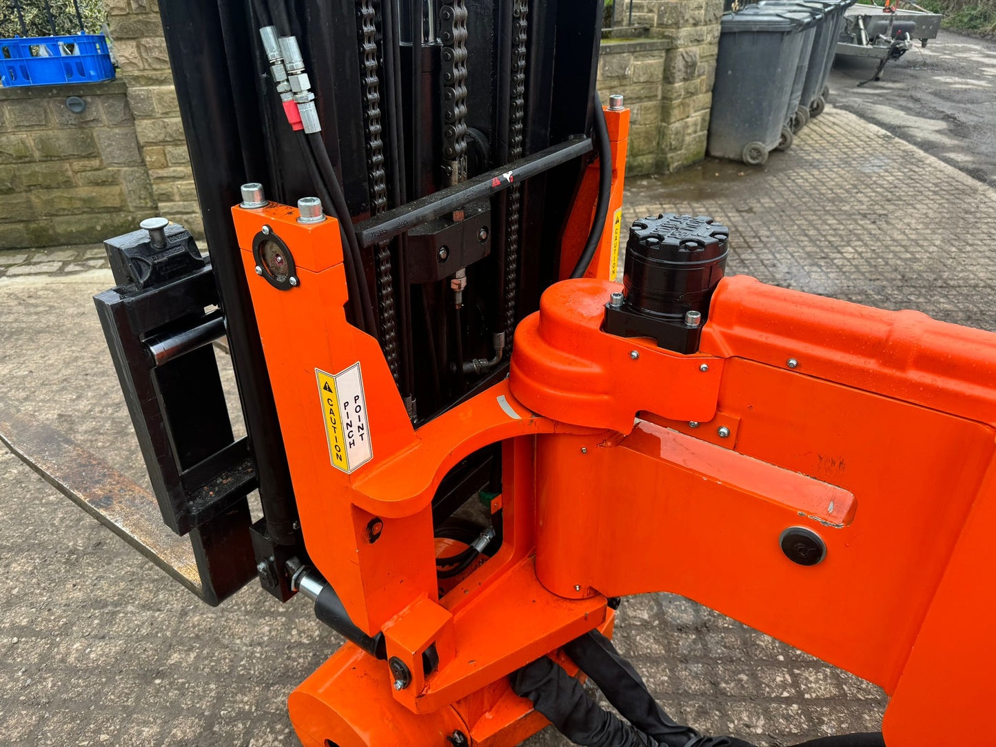 2018 BENDI AISLE MASTER MINI FORKLIFT TRUCK