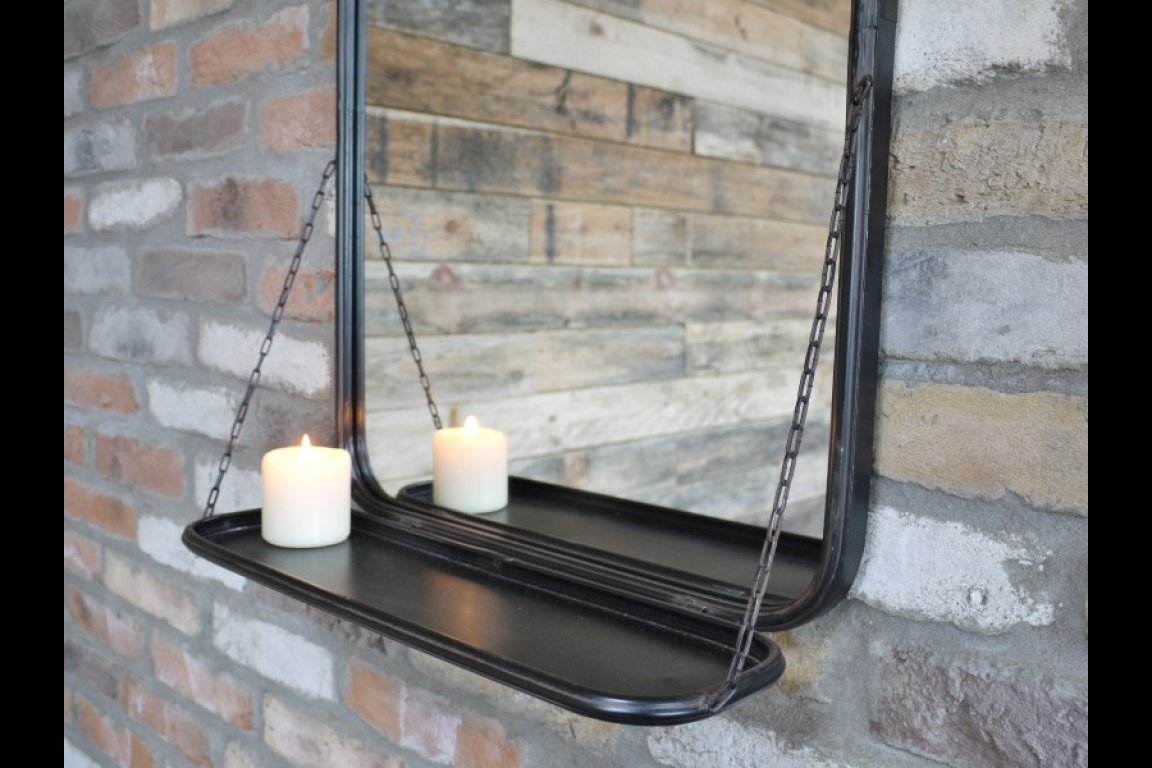 Mirror With Shelf