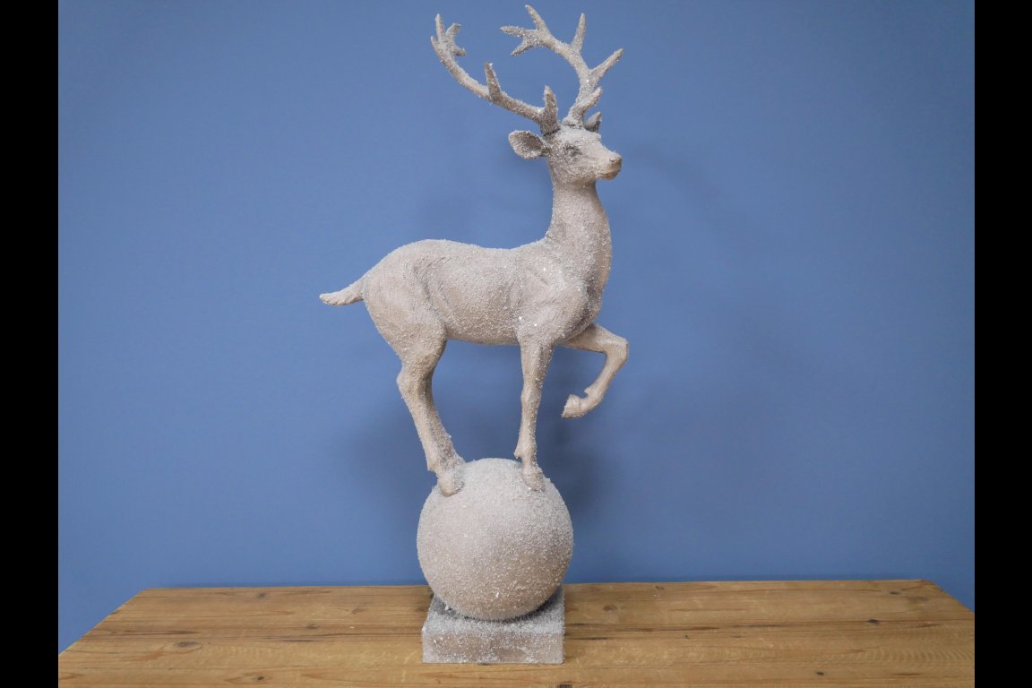 Stag On Ball