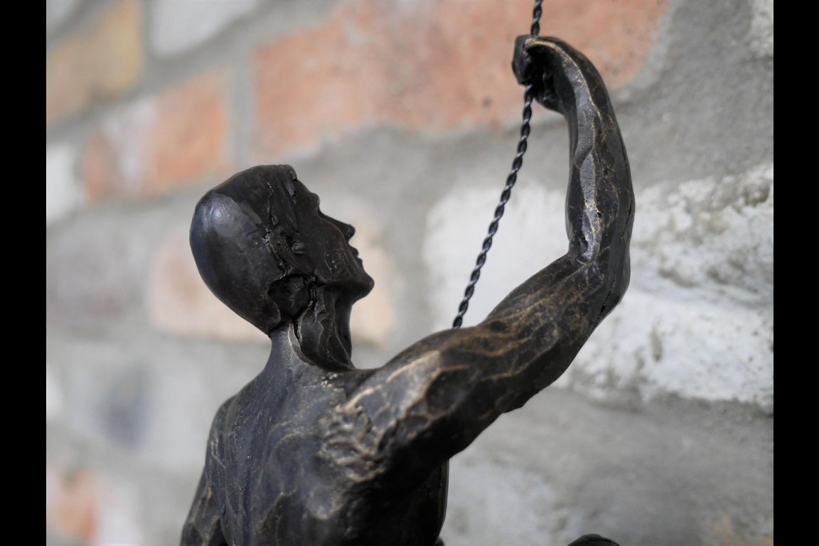 Abseiling Man