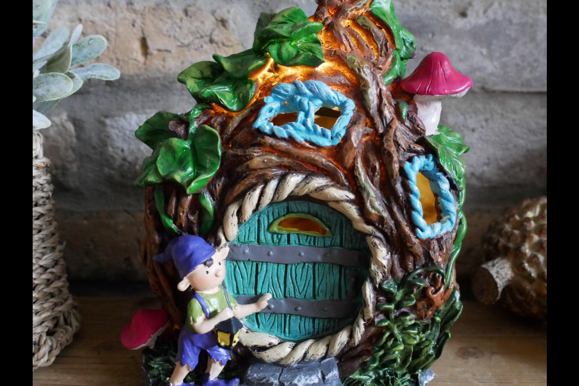 Fairy House With Solar Light