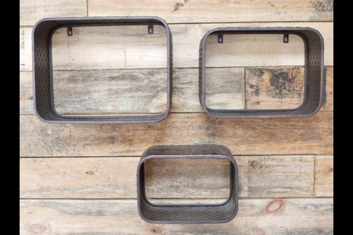 Set of 3 Wall Shelves