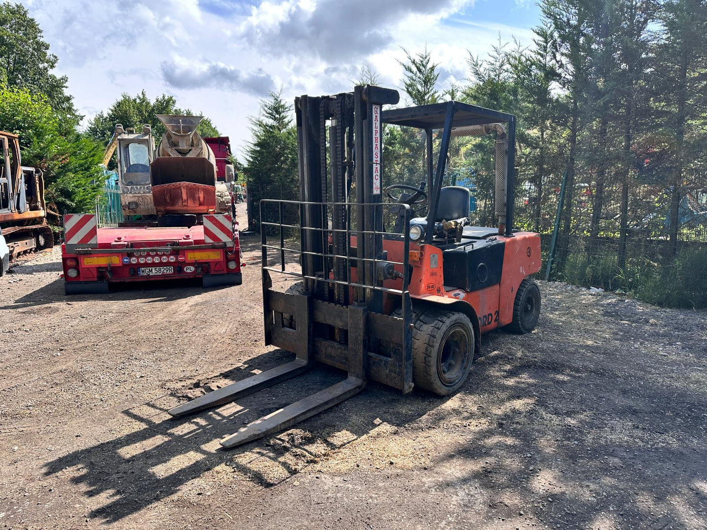 BKC DV40 4 TON DIESEL FORKLIFT