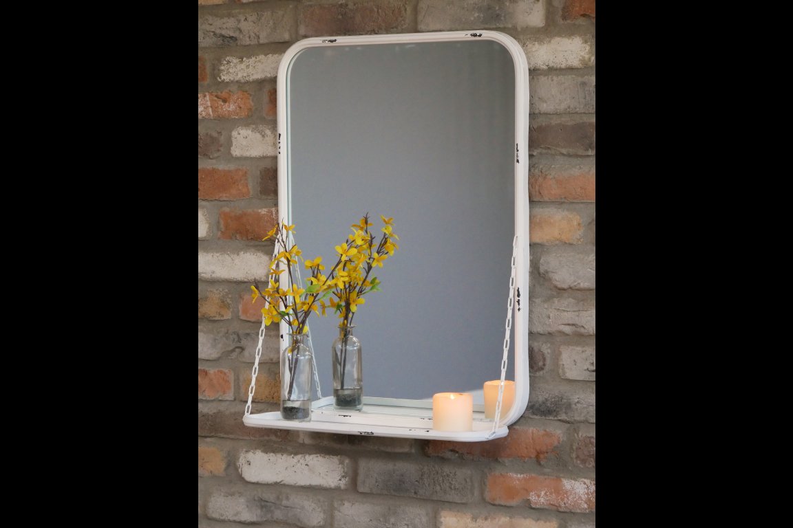 Mirror With Shelf