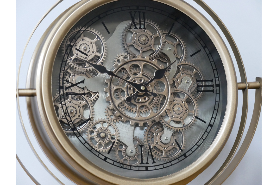 Clock With Cogs