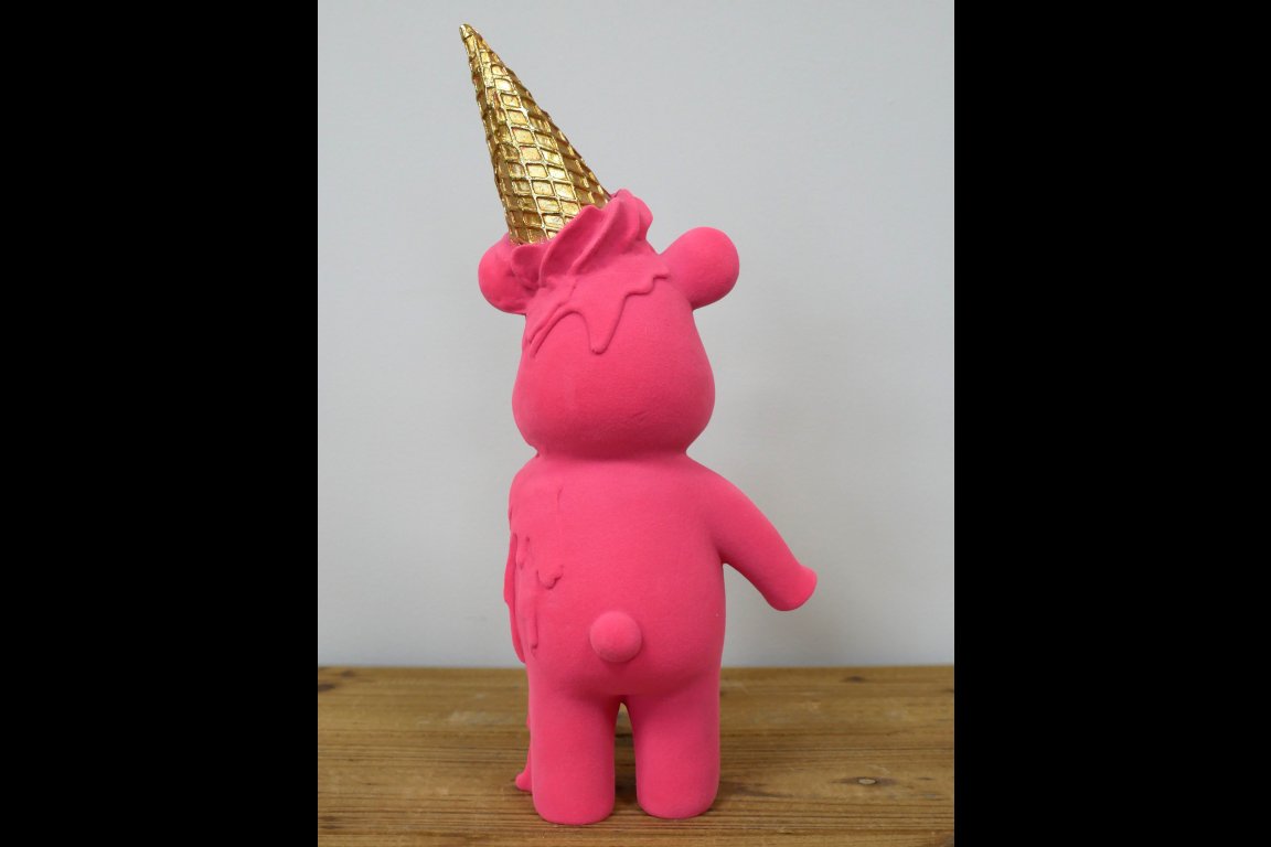 Bear With Ice Cream On Head