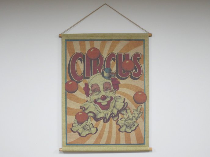 Wall Art - Juggling Clown (S)